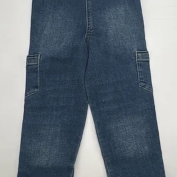 Girls Foxtale Jeans Size 8 NWT Adjustable Waist Blue Denim - Picture 4 of 5